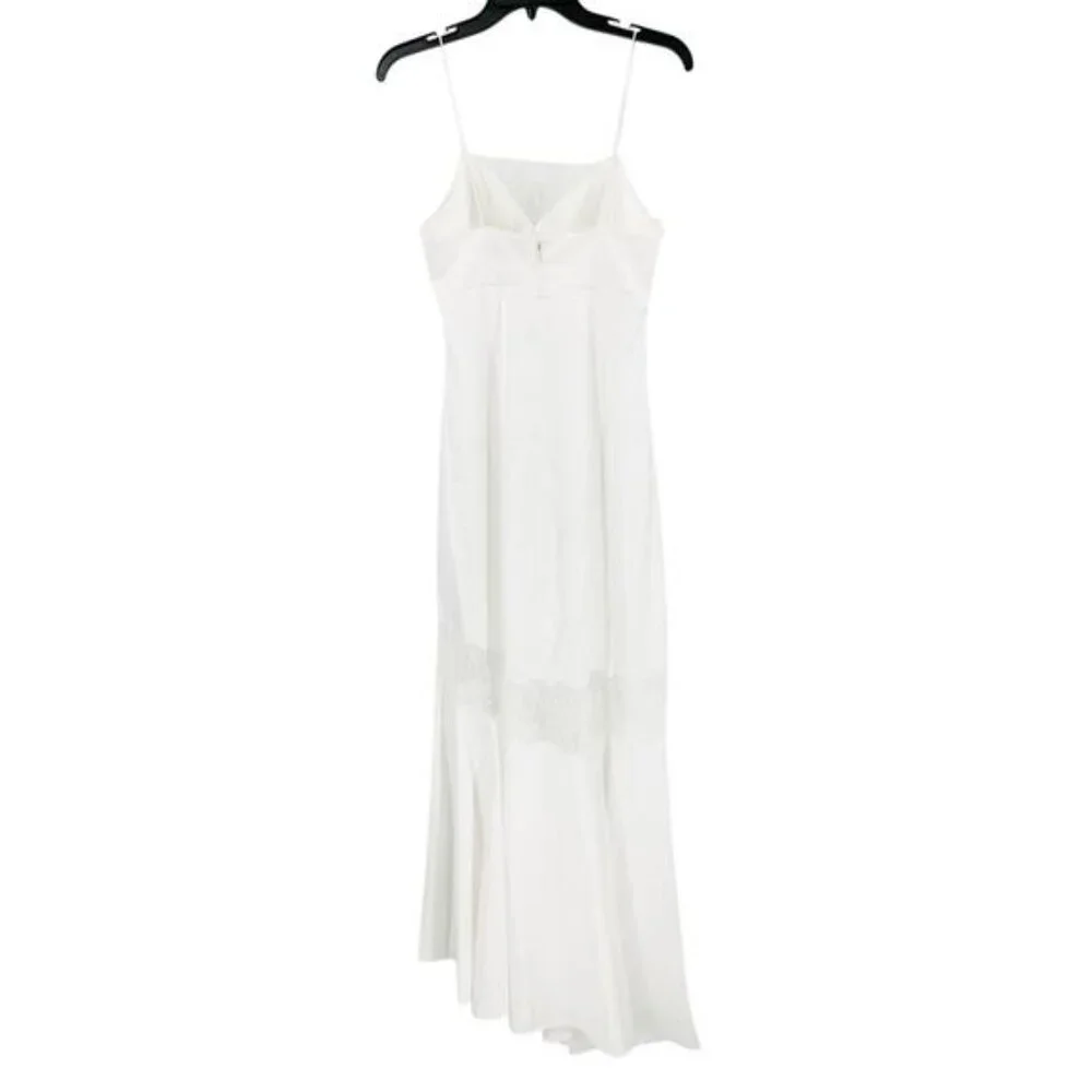 NWT SACHIN + BABI Dress Evening Gown Candace Lace Cream Ivory Hi Low 10 - Picture 5 of 12